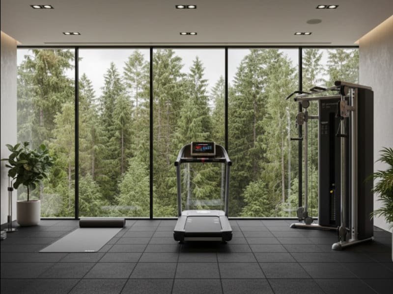 Grafico che mostra una lista di controllo dei tipi di danni al pavimento della palestra